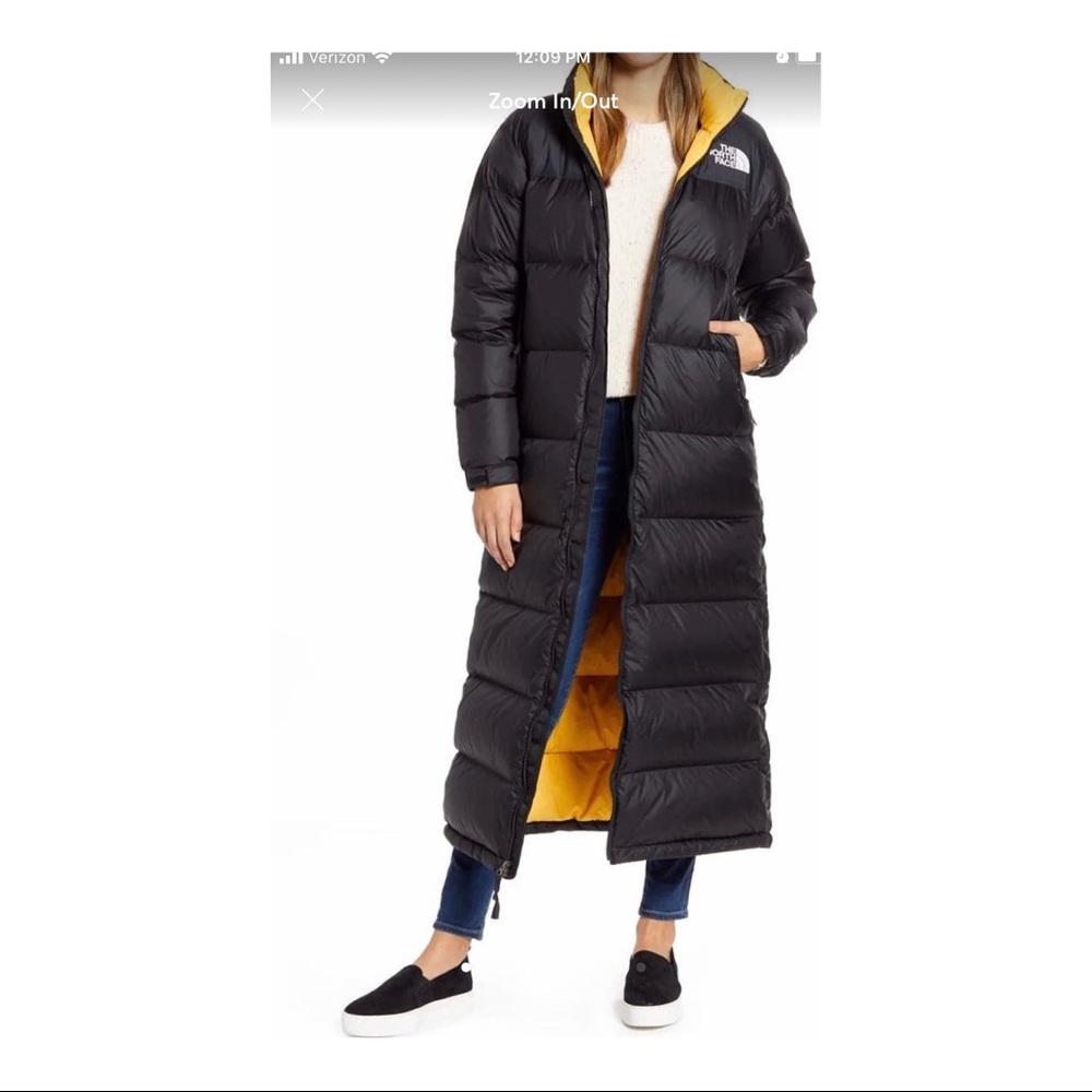 The North face Nuptse water repellent down coat